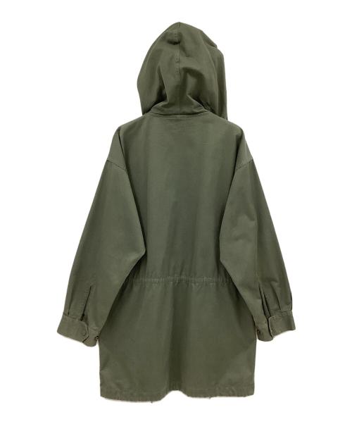 J.VEYRIER（ジ ヴェイリエ パリ）J.VEYRIER (ジ ヴェイリエ パリ) ミリタリー調パーカー グリーン サイズ:96Cの古着・服飾アイテム