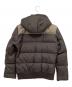 BURBERRY BLACK LABEL (バーバリーブラックレーベル) ダウンジャケット ブラウン×ホワイト サイズ:M：13000円