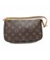 LOUIS VUITTON（ルイ ヴィトン）の古着「ポシェット・アクセソワール」｜ブラウン