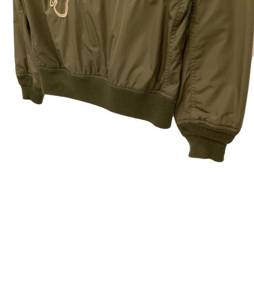 ALPHA（アルファ）ALPHA (アルファ) フライトジャケット カーキ サイズ:Mの古着・服飾アイテム