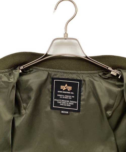 ALPHA（アルファ）ALPHA (アルファ) フライトジャケット カーキ サイズ:Mの古着・服飾アイテム