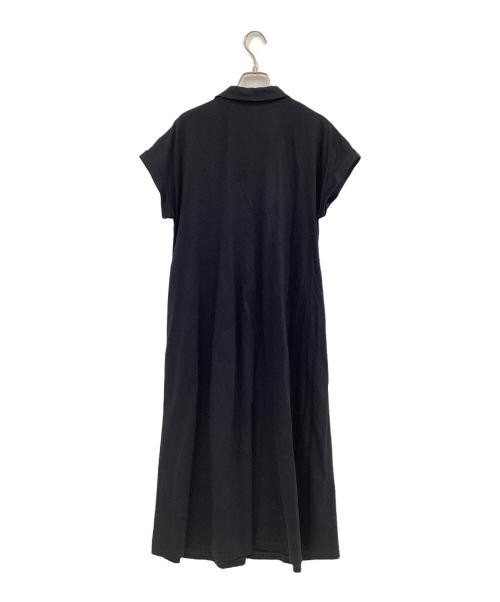 MACKINTOSH PHILOSOPHY（マッキントッシュ フィロソフィー）MACKINTOSH PHILOSOPHY (マッキントッシュ フィロソフィー) スキッパージャージーワンピース ブラック サイズ:38の古着・服飾アイテム