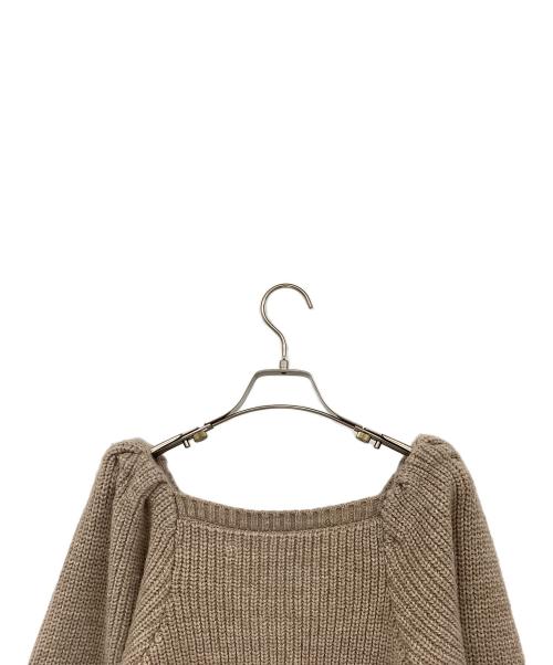 Ameri（アメリ）Ameri (アメリ) PUFF CARDIGAN ブラウン サイズ:FREE 未使用品の古着・服飾アイテム