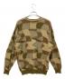 TUNDRA (ツンドラ) セーター ブラウン×カーキ サイズ:XL：6000円