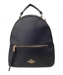 COACH（コーチ）の古着「コーチ/F76624/リュック」｜ブラック×ゴールド