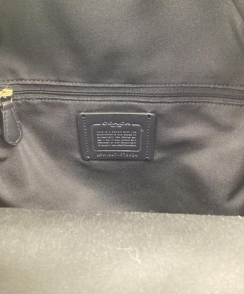 COACH（コーチ）COACH (コーチ) コーチ/F76624/リュック ブラック×ゴールドの古着・服飾アイテム