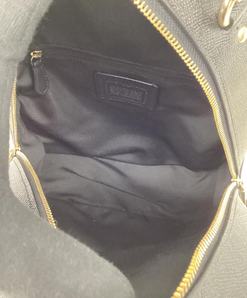 COACH（コーチ）COACH (コーチ) コーチ/F76624/リュック ブラック×ゴールドの古着・服飾アイテム