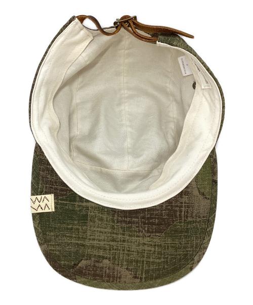 VISVIM（ビズビム）VISVIM (ビズビム) キャップ グリーン×ブラウン サイズ:FREEの古着・服飾アイテム