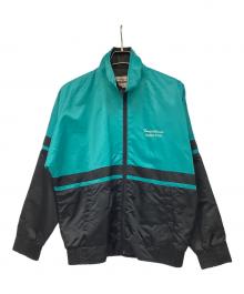 PEM BRAND（ペム）の古着「ナイロンジャケット」｜グリーン×ブラック