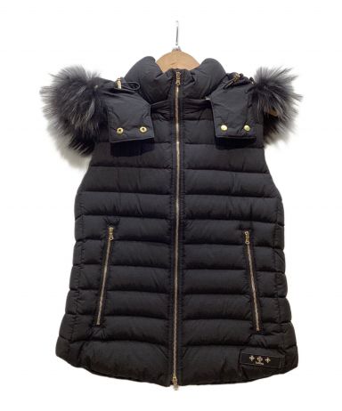 中古・古着通販】TATRAS (タトラス) ダウンベスト ブラック サイズ:S