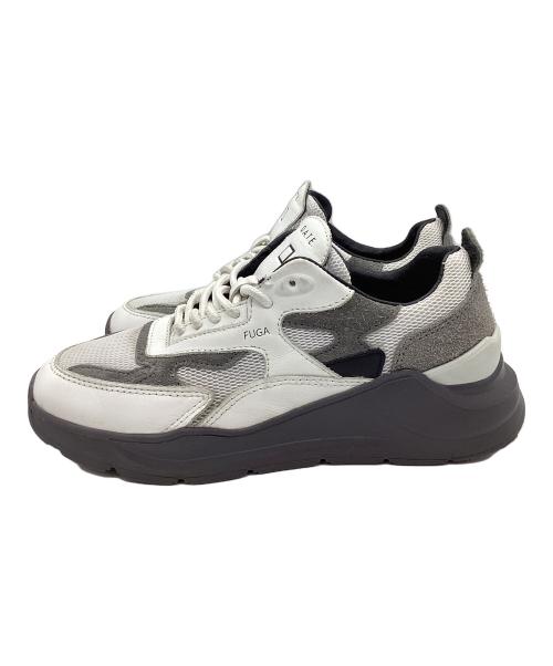 D.A.T.E.（デイト）D.A.T.E. (デイト) スニーカー ホワイト×グレー×ブラック サイズ:22.5の古着・服飾アイテム