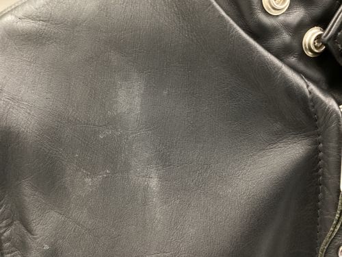 Schott（ショット）Schott (ショット) 641ステアハイドシングルライダースレザージャケット ブラック サイズ:34の古着・服飾アイテム