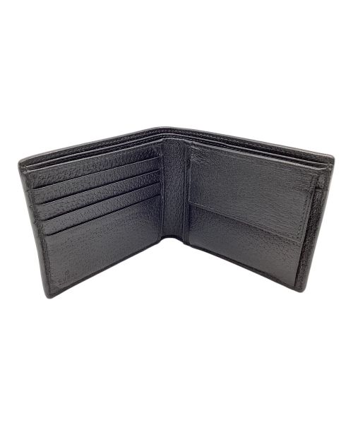 GUCCI（グッチ）GUCCI (グッチ) 2つ折り財布 ブラックの古着・服飾アイテム