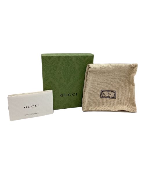 GUCCI（グッチ）GUCCI (グッチ) 2つ折り財布 ブラックの古着・服飾アイテム
