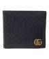 GUCCI（グッチ）の古着「2つ折り財布」｜ブラック