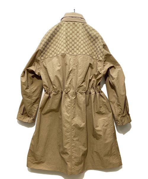 GUCCI（グッチ）GUCCI (グッチ) リップストップコート ベージュ サイズ:50の古着・服飾アイテム