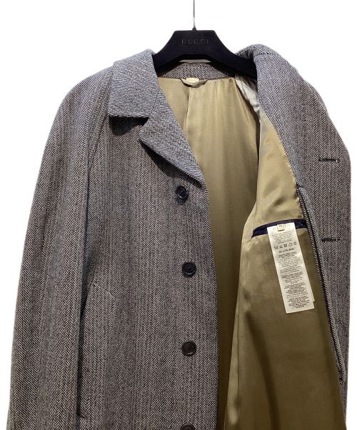 GUCCI（グッチ）GUCCI (グッチ) 千鳥格子シングルコート グレー サイズ:44の古着・服飾アイテム