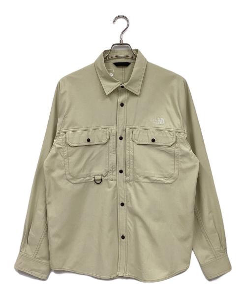 THE NORTH FACE（ザ ノース フェイス）THE NORTH FACE (ザ ノース フェイス) ファイヤーフライキャノピーシャツ アイボリー サイズ:Mの古着・服飾アイテム
