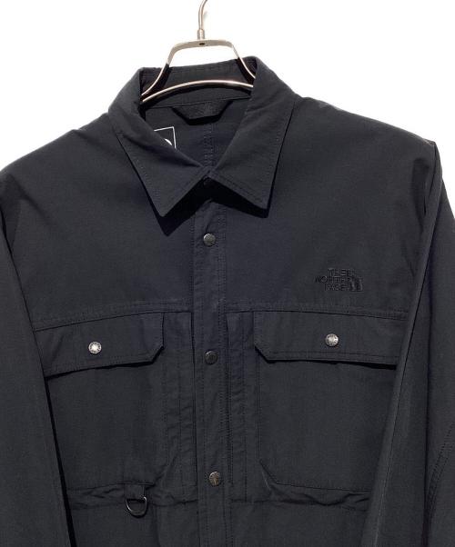 THE NORTH FACE（ザ ノース フェイス）THE NORTH FACE (ザ ノース フェイス) Firefly Canopy Shirt ブラック サイズ:Mの古着・服飾アイテム