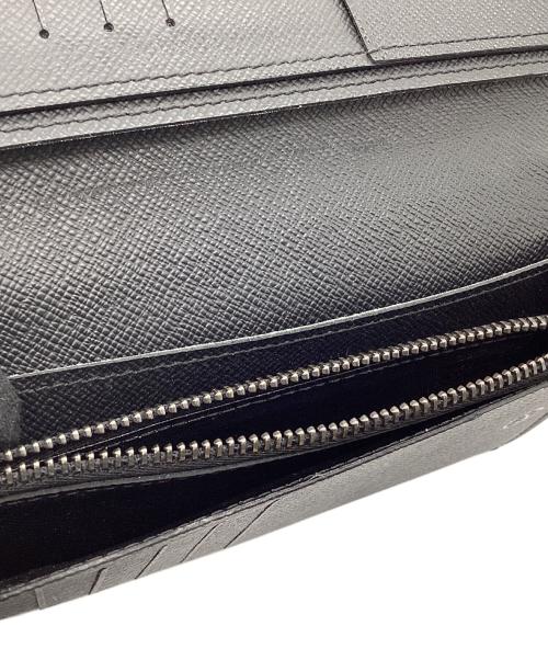 LOUIS VUITTON（ルイ ヴィトン）LOUIS VUITTON (ルイ ヴィトン) モノグラム・エクリプス ポルトフォイユブラザ M64438 長財布 ブラック×シルバーの古着・服飾アイテム
