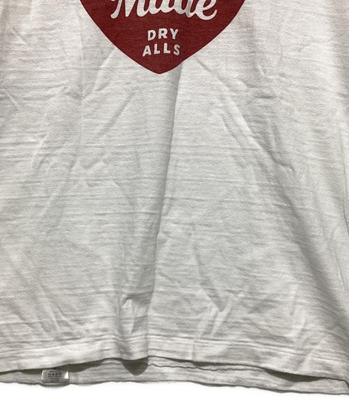 HUMAN MADE（ヒューマンメイド）HUMAN MADE (ヒューマンメイド) Graphic-T-shirt ホワイト×レッド サイズ:XLの古着・服飾アイテム