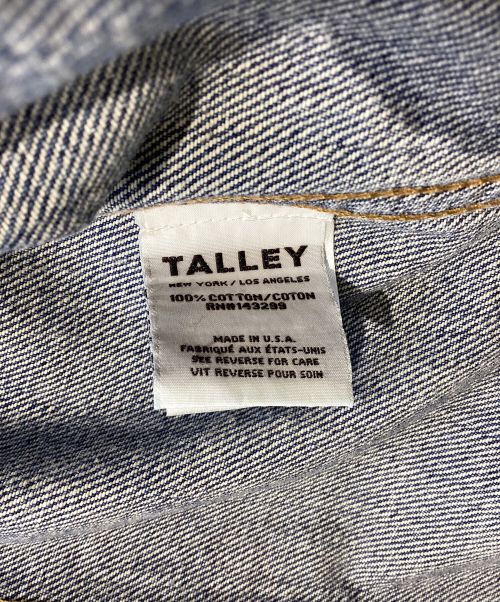 TALLEY（タリー）TALLEY (タリー) デニムジャケット サイズ:Sの古着・服飾アイテム