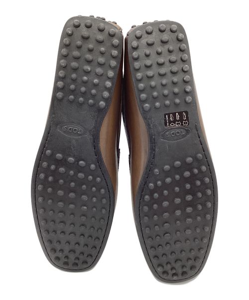 TOD'S（トッズ）TOD'S (トッズ) ローファー ブラウン サイズ:9の古着・服飾アイテム
