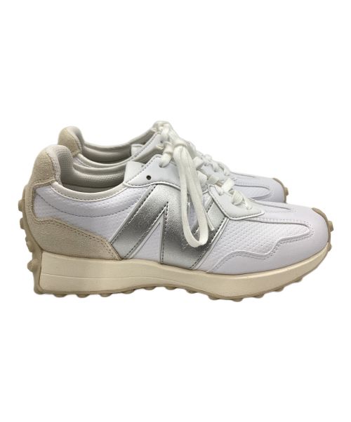 NEW BALANCE（ニューバランス）NEW BALANCE (ニューバランス) スパイクレスゴルフシューズ ホワイト×ブラウン サイズ:22.5の古着・服飾アイテム