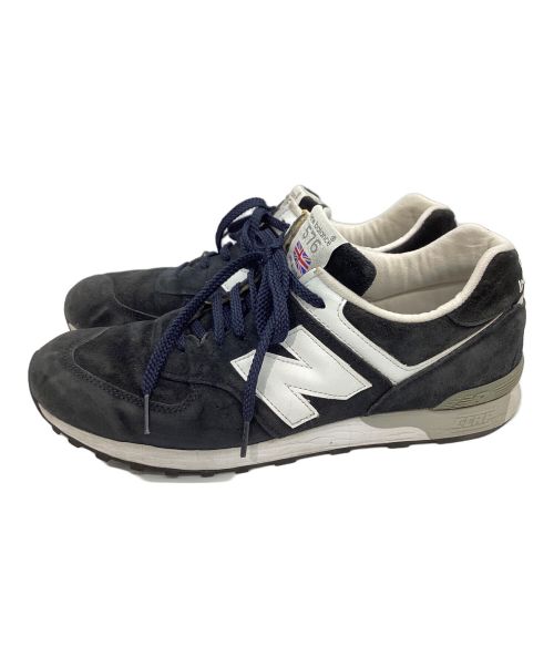 NEW BALANCE（ニューバランス）NEW BALANCE (ニューバランス) スニーカー ブラック×ホワイト サイズ:9　1/2の古着・服飾アイテム