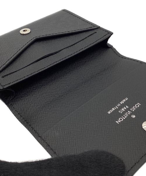 LOUIS VUITTON（ルイ ヴィトン）LOUIS VUITTON (ルイ ヴィトン) アンヴェロップ・カルト ドゥ ヴィジット NM M64595 名刺入れ ブラックの古着・服飾アイテム