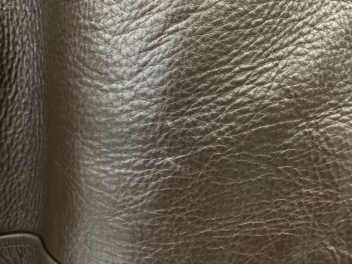 UMIT BENAN（ウミットベナン）UMIT BENAN (ウミットベナン) カウレザージャケット ブラウン×グリーン サイズ:46の古着・服飾アイテム