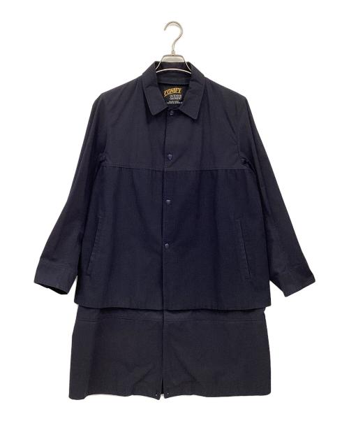 comfy（コンフィー）comfy (コンフィー) EXPLOIRING COAT ネイビー サイズ:Mの古着・服飾アイテム