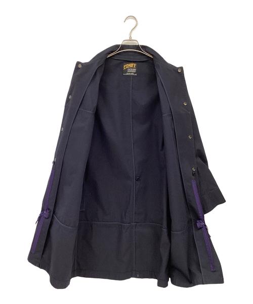 comfy（コンフィー）comfy (コンフィー) EXPLOIRING COAT ネイビー サイズ:Mの古着・服飾アイテム