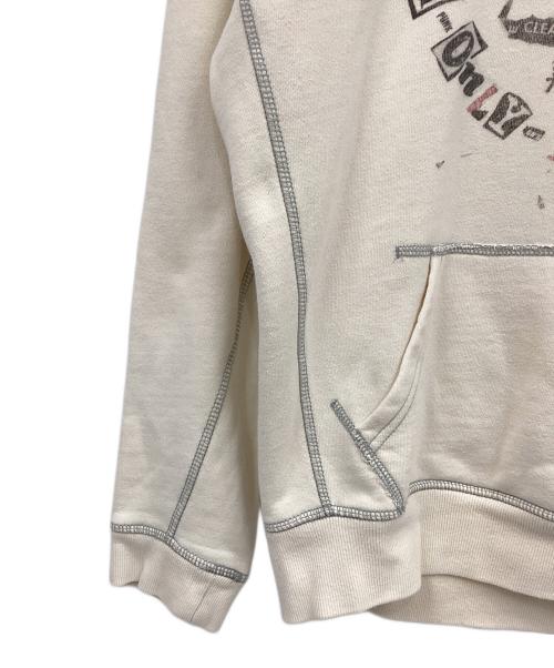 DIESEL（ディーゼル）DIESEL (ディーゼル) プルオーバーパーカー アイボリー サイズ:Sの古着・服飾アイテム