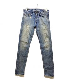 Denham（デンハム）の古着「ダメージジーンズ」｜インディゴ