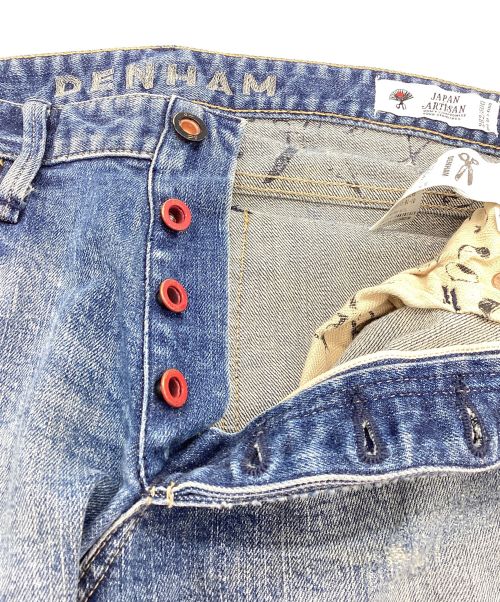 Denham（デンハム）Denham (デンハム) ダメージジーンズ インディゴ サイズ:W31の古着・服飾アイテム