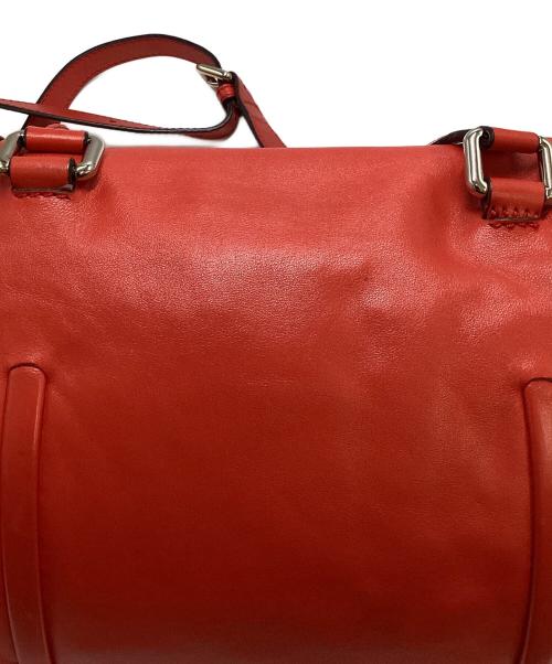 CELINE（セリーヌ）CELINE (セリーヌ) セリーヌ/ショルダーバッグ レッド×シルバーの古着・服飾アイテム