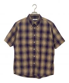 nonnative（ノンネイティブ）の古着「半袖シャツ」｜ブラウン×パープル
