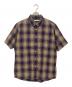 nonnative（ノンネイティブ）の古着「半袖シャツ」｜ブラウン×パープル
