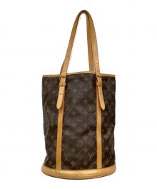 LOUIS VUITTON（ルイ ヴィトン）の古着「ルイヴィトン/モノグラム/バケットGM/M42236/トートバッグ」｜ブラウン
