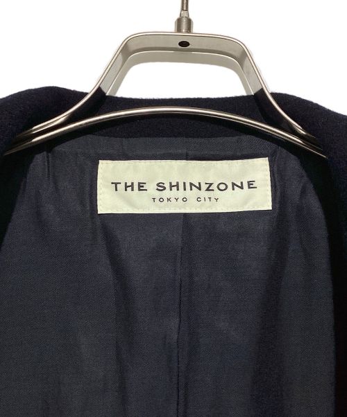 THE SHINZONE（ザ シンゾーン）THE SHINZONE (ザ シンゾーン) フレアピーコート ネイビー サイズ:34の古着・服飾アイテム
