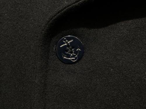 THE SHINZONE（ザ シンゾーン）THE SHINZONE (ザ シンゾーン) フレアピーコート ネイビー サイズ:34の古着・服飾アイテム