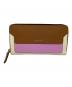 MARNI（マルニ）の古着「マルニ/PFMOE11U09/長財布」｜ブラウン×ピンク×ホワイト