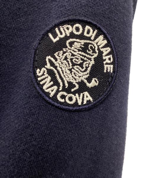 LUPO DI MARE SINA COVA（ルポ ディ マーレ シナコバ）LUPO DI MARE SINA COVA (ルポ ディ マーレ シナコバ) 刺繍ジャケット ネイビー サイズ:Ⅿの古着・服飾アイテム