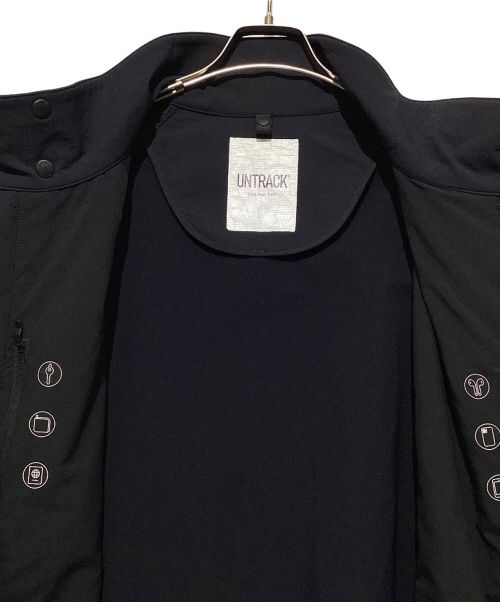 untrack（アントラック）untrack (アントラック) エッセンシャルコート ネイビー サイズ:Mの古着・服飾アイテム