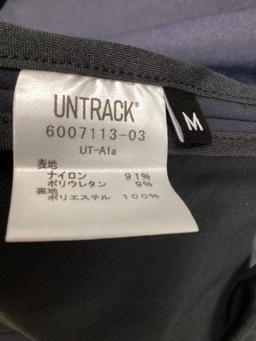 untrack（アントラック）untrack (アントラック) エッセンシャルコート ネイビー サイズ:Mの古着・服飾アイテム