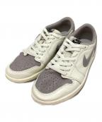 NIKEナイキ）の古着「AIR JORDAN1 RETRO LOW OG」｜ホワイト×グレー