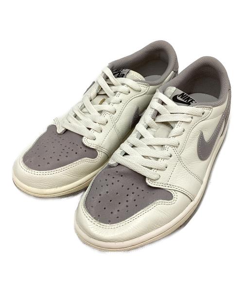 NIKE（ナイキ）NIKE (ナイキ) AIR JORDAN1 RETRO LOW OG ホワイト×グレー サイズ:26.5cmの古着・服飾アイテム