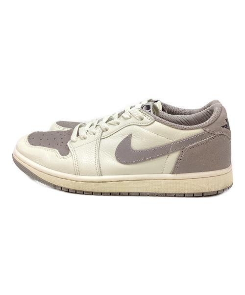 NIKE（ナイキ）NIKE (ナイキ) AIR JORDAN1 RETRO LOW OG ホワイト×グレー サイズ:26.5cmの古着・服飾アイテム