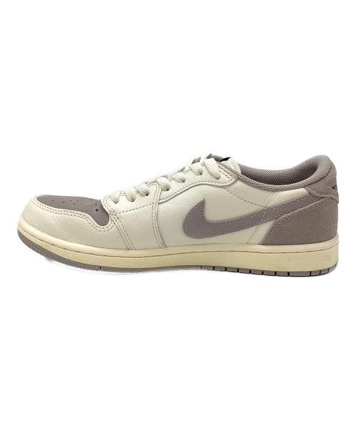 NIKE（ナイキ）NIKE (ナイキ) AIR JORDAN1 RETRO LOW OG ホワイト×グレー サイズ:26.5cmの古着・服飾アイテム